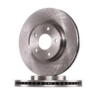 Ferodo Disco freno DDF1589 Premier Coppia anteriori per Nissan Qashqai, Renault Koleos
