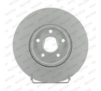 Ferodo Dischi freno DDF1225C anteriore ventilato Ø300 mm Altezza 48,5 mm Spessore 25 mm 2 pezzi