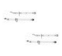 2X FERODO Tubo Frenante Sinistro Destro Per Suzuki SX4 GY EY Fiat Sedici FY