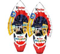 2X Ferrero kinder GranSorpresa Maxi Uovo al Cioccolato a Latte con Sorpresa per harry potter 220g ATTENZIONE ROTTI