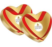 2X Ferrero Rocher Scatola Regalo Cuore Edition 2025 Cioccolatini al Latte con Ripieno Cremoso e Nocciola Intera 100g