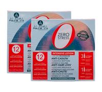 2x Fiale Monodose Con Applicatore Anti-Caduta ZERO STRESS, Arricchita Con Tricodensicare. Confezione Singola Da 12x6ml