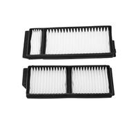 2x Filtri aria abitacolo anteriori for auto Aria condizionata automatica in fibra-abitacolo, compatibili con Mazda 3, 2004-2009 5 2006-2010 Ricambi e accessori for automobili