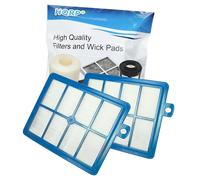 2X Filtri Hepa HQRP Per Electrolux 87979 EL020 EL8505 EL8505B EL7085 EL7085ADX