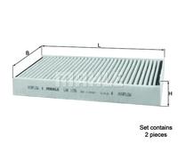 Knecht Filter LAK 1156/S Filtro Riscaldamento