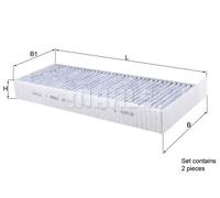 Filtro cabina KNECHT LAK 1157/S