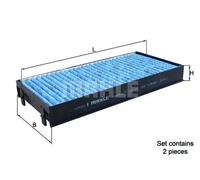 Filtro cabina KNECHT LAO 221/S