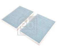 2x Filtro abitacolo Filtro antipolline 12263 FEBI BILSTEIN per BMW 5 5 Touring