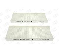 2x Filtro abitacolo Filtro antipolline CCF0154 CHAMPION per NISSAN PATHFINDER II