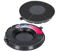 2x Filtro ai carboni attivi per cappa aspiranti adatto per filtro a carbone AEG 9029800506 + 9029793610, Elice Model Type48, Whirlpool 480122101262, IKEA Nyttig FIL900, Filtro cappa aspirante