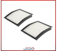 2x Filtro Antipolline Abitacolo Set per BMW 3 E36 Compatto con Clima Set Filtri