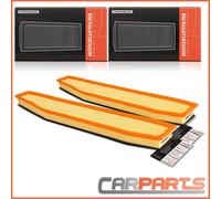 2x Filtro Aria Inserto Filtro per BMW X3 E83 xDrive18d-35d 2.0 3.0 05-11