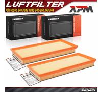 2x Filtro Aria Motore per Volvo 240 P242 P245 340-360 343 344 2.0L-2.3L