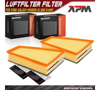 2X Filtro Aria Per Ford Galaxy Mondeo IV Van S-Max Van WA6 Volvo S80 124
