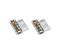 2X Filtro EMI 10A Soppressore di Interferenze Elettromagnetiche un 4 Stadi Purificatore Amplificatore Audio EMC di Potenza Comune con Guscio