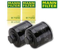 2X FILTRO OLIO MANN ORIGINALE PER AUDI A2 VW BORA GOLF POLO VENTO SKODA SEAT