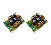 2X Filtro Passa Basso LC 20A EMI Elimina Le Interferenze Elettromagnetiche Commutazione CC POWER EMC Amplificatore Audio per Auto 12V 24V