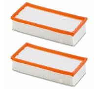 2x Filtro Plissettato Piatto per Kärcher NT35/1 45/1 55/1 Tatto Te CON , Ap
