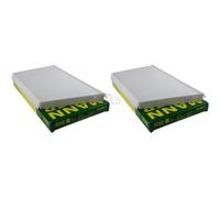 2X Filtro Pollen MANN-FILTER Filtro Interno CU 3461/1