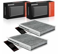2X Filtro Pollen Per L'Interno Per Honda Civic VIII Hatchback FK FN 80292SMGE01