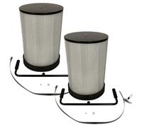 2x Filtro polveri sottili + spazzola per BAMATO AB-1500CF