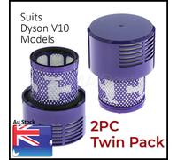 2x Filtro Post per Dyson V10 SV12 Animal Absolute Cyclone Lavabile Total Clean