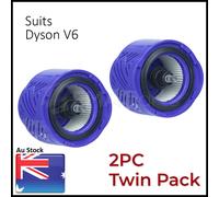 2x Filtro Post per Dyson V6 Absolute Cyclone Lavabile Aspirapolvere Stick Vac