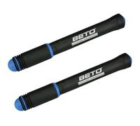 2x Fischer Minipompa Flex Pompa Aria Mini Compatta Auto Ventil Dunlop 20 cm Nero