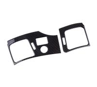 2x Fit For 08-13 Cadillac CTS Carbon Fiber Interior Side Air Vent Cover Trim