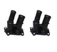 2X Flangia del Refrigerante 'Alloggiamento del Termostato Adatta per C-Max5836