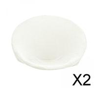 2X Fodera Per Sedia Con Piattino In Tessuto Jacquard Fodera Per Sedia Moon