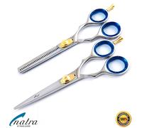 2x Forbici da Capelli Modellanti 6'' Parrucchiere 15 CM per Tagliare i