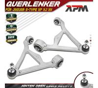 2x Forcella Manubrio Sospensione Ruota Posteriore Superiore L+R per Jaguar S-TI