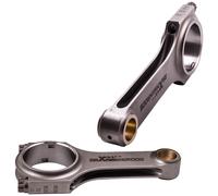 2x Forged 4340 Bielle Connecting Rods ARP Bolts For Fiat 500 Old Model 2-cyl