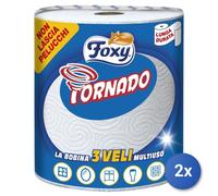 2x Foxy 1 Asciugone Mega Tornado 250 Strappi 3V.