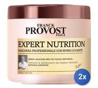 2x Franck Provost Expert Nutrition 400Ml Maschera Nutriente Professionale Per