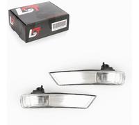 2x Freccia Specchio Lampeggiante Trasparente Sinistra Destra per Ford Focus II 2