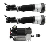 2X Front Air Suspenison Shock Struts + Compressor for MERCEDES Classe S W220