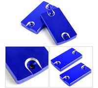 2x FRONT Brake Reservoir Cap Blue Per per Suzuki BANDIT1250/S/F 07-16 SV1000 Y1