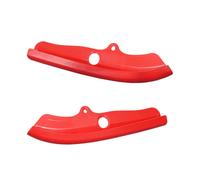 2x Front Bumper Lip Splitter Protector Cover Fit For Dodge Challenger 2015-2020