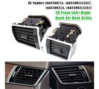 2X Front Left+Right Dash Air Vent Grille Per Benz W166 X166 GL450 2012-2015 H7