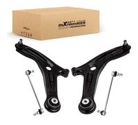2X FRONT LOWER TRACK CONTROL ARM WISHBONE SX DX FOR FORD FIESTA MK7 2008-16 NEW