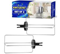 2x Fruste per Robot da Cucina Multifunzione KW715747 per Kenwood MultiPro | FDM780 FDM781 FDM785 FDM786 FDM788 FDM790 FDM790BA FDM791 FDM796 - Garanzia di 10 Anni - MONTERAL