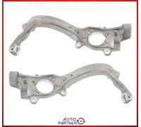 2x Fusello/Portamozzo per Audi A6 4F Frontale Ø 92mm Sinistra Destra Set