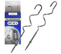 2x Ganchos Masa Batidora de Varillas FS-1000050320 para Wmf Kult X Mixer
