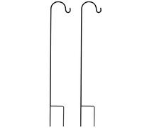 2X Ganci da Pastore Resistente Alla Ruggine da Giardino Appendiabiti d5569