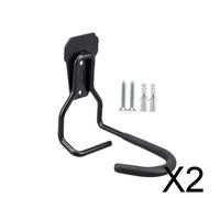 2x Gancio per Montaggio a Parete per Bici Supporto per Rack Supporto per