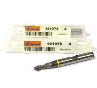 2x Garant Fresa Hsse-Pm Sgrossatura Ø4 X 8 x 51 Z2 SchaftØ6 191075 Nuovo H53987
