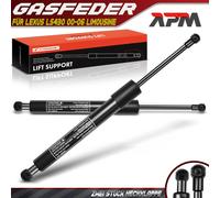 2x Gas Portellone Ammortizzatore 310 MM 560 N per Lexus LS430 00-06 Berlina