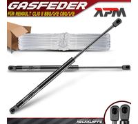 2x Gas Portellone Ammortizzatore 412mm 340N per Renault Clio II BB0/1/2 CB0/1